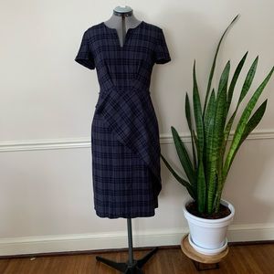 Vintage style Banana Republic plaid dress size 8